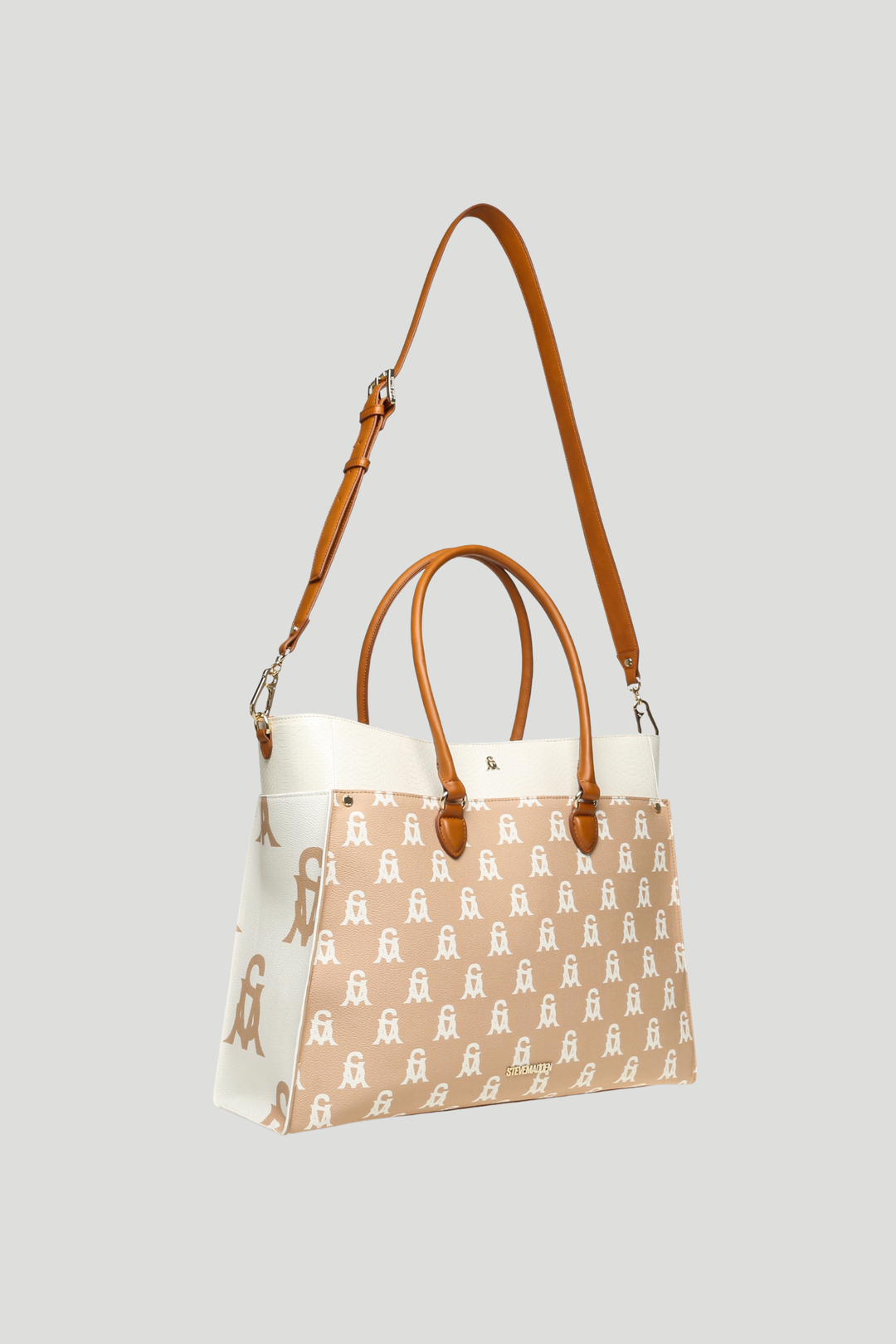 Bmario-A Large Tote Bag - Natural