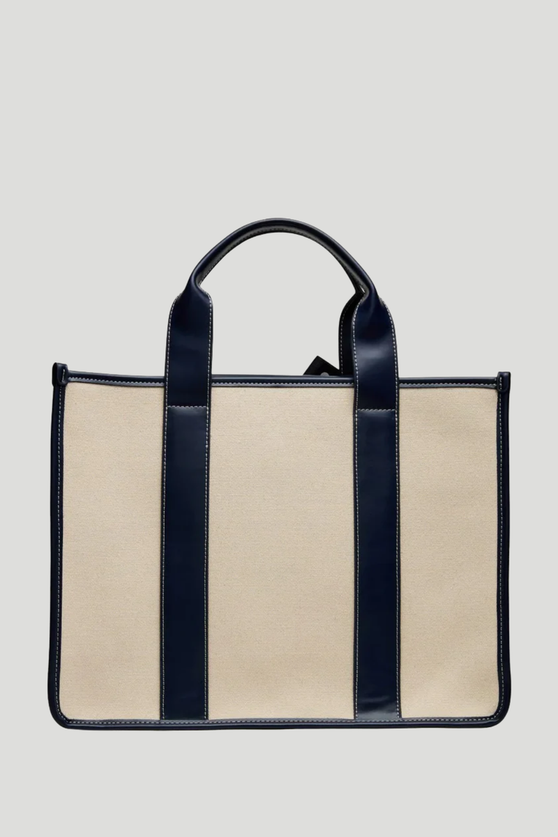 Bwebber Large Canvas Tote - Navy