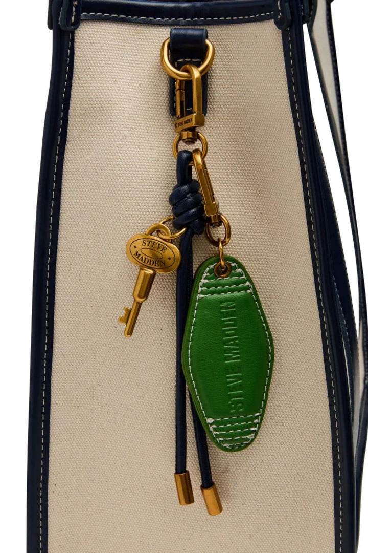 Bwebber Large Canvas Tote - Navy