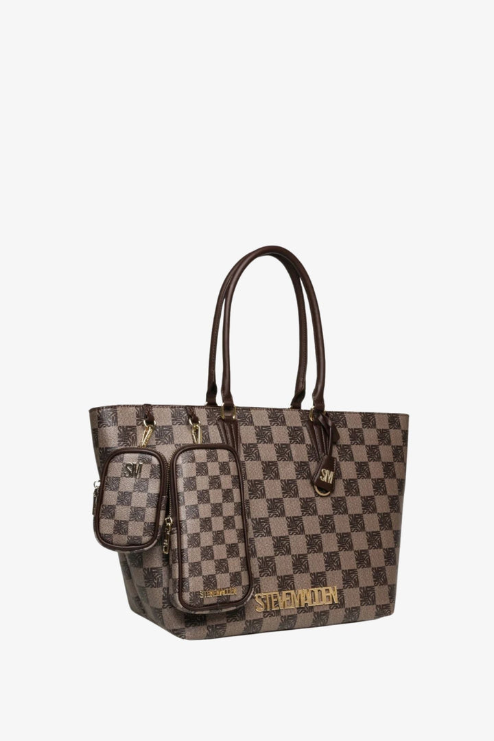 Bjude-7 Large Tote Bag - Chocolate