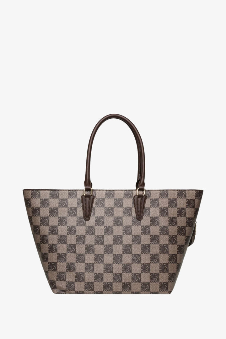 Bjude-7 Large Tote Bag - Chocolate
