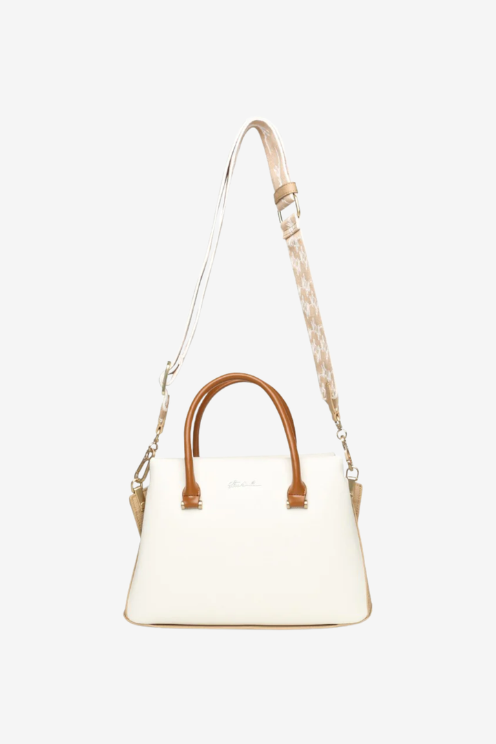 Bcori Satchel Bag - White