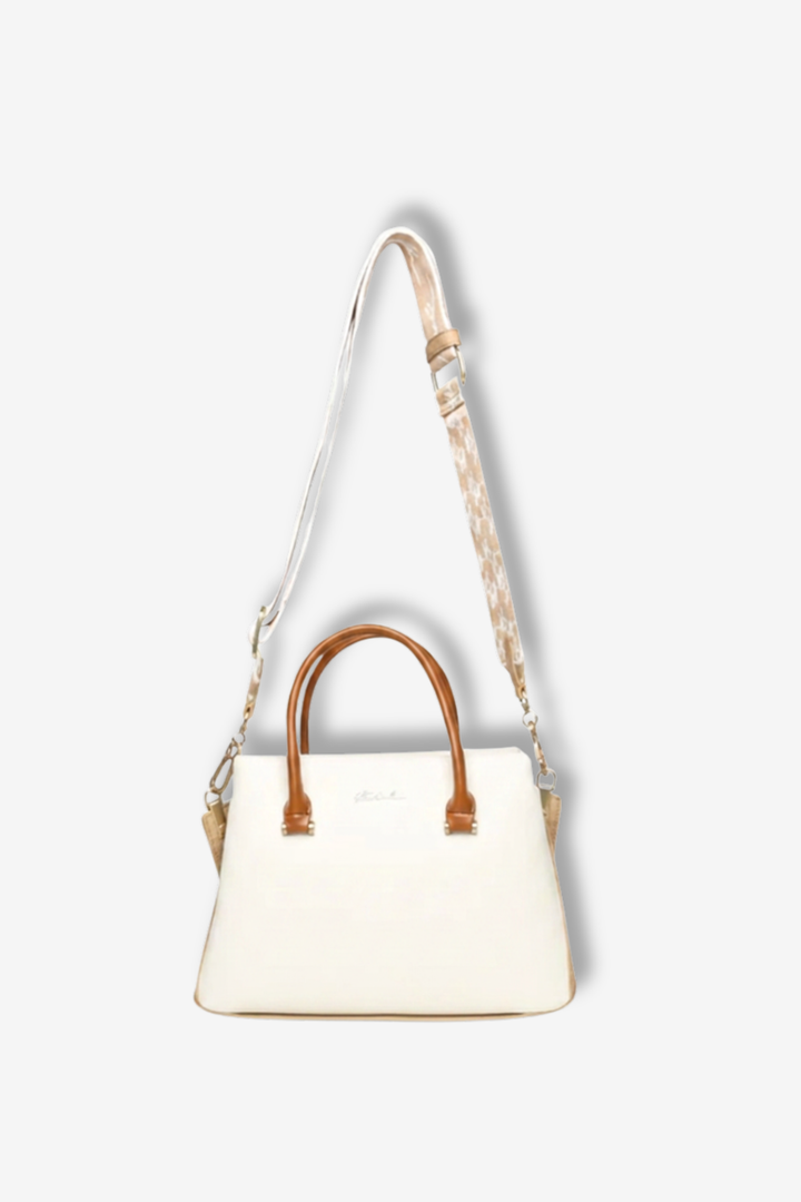 Bcori Satchel Bag - White