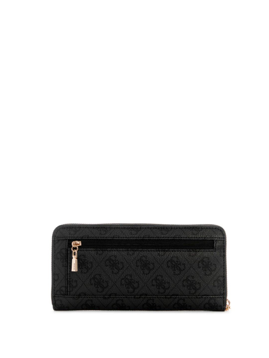Laurel II Large Zip Around Purse - Charcoal