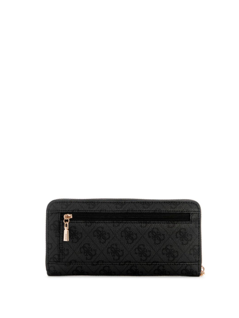 Laurel II Large Zip Around Purse - Charcoal
