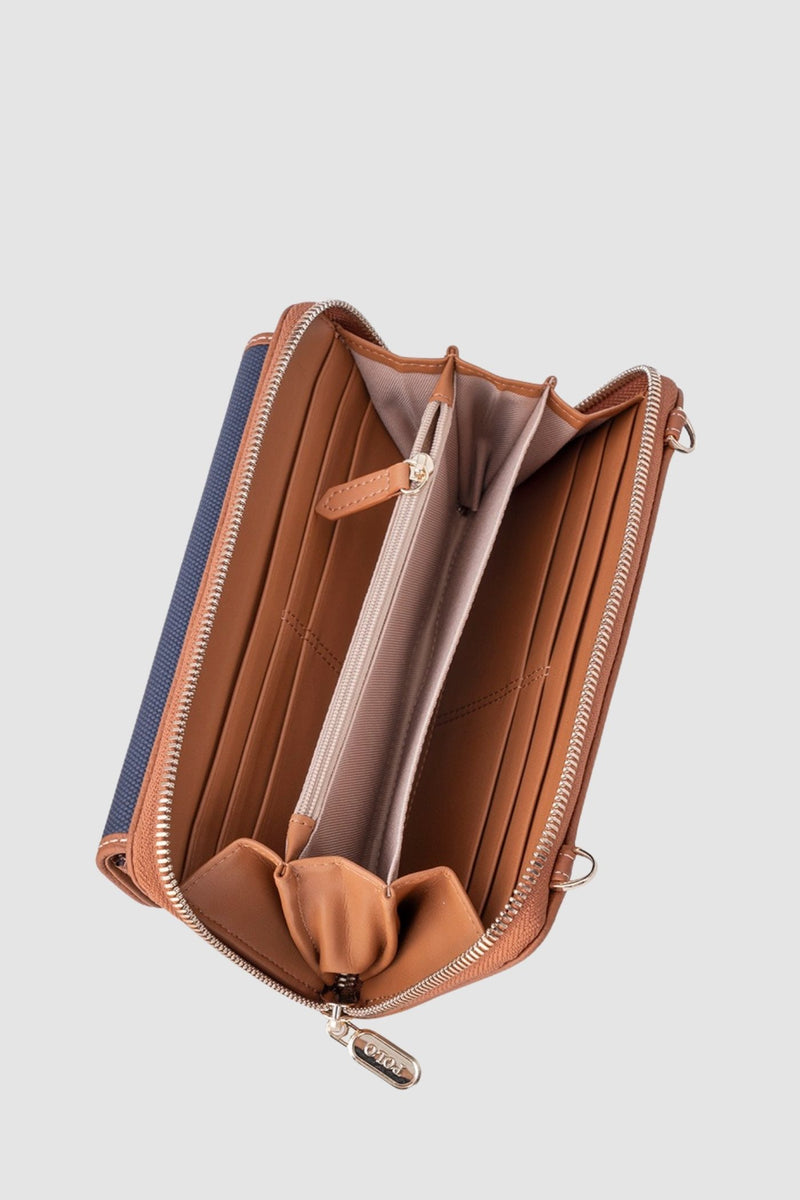 Cabana Phone Sling Bag - Blue