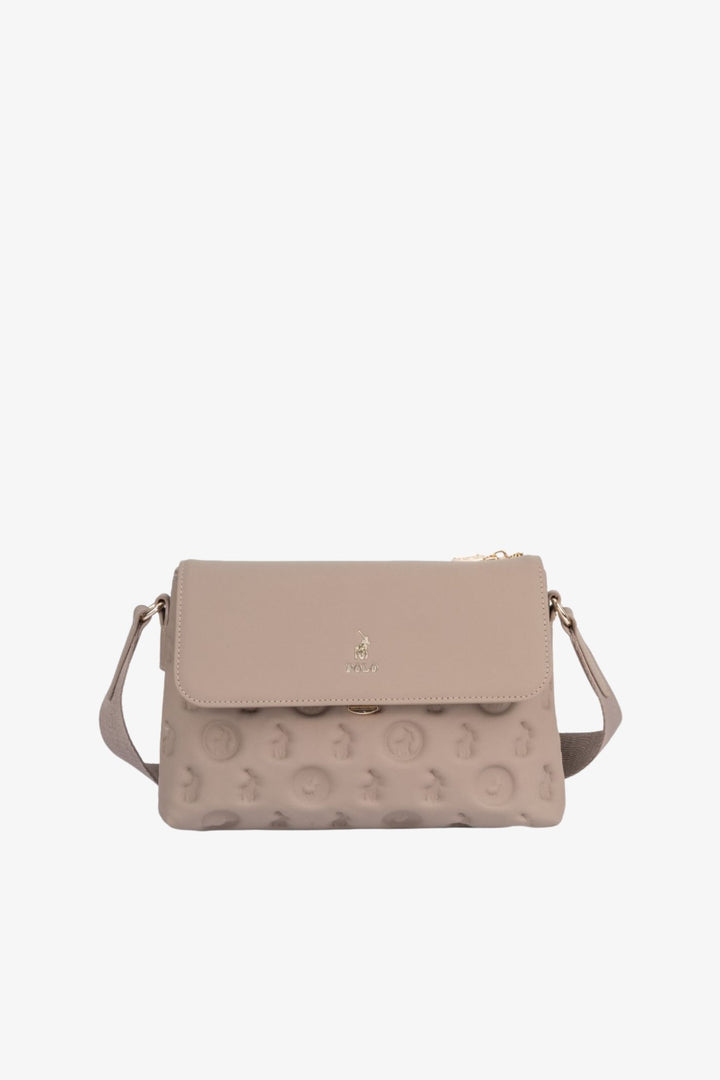 Luna Flapover Multi Sling Bag - Mushroom