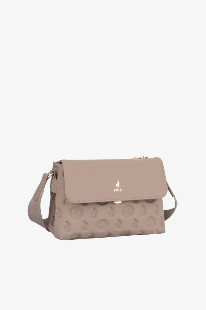 Luna Flapover Multi Sling Bag - Mushroom