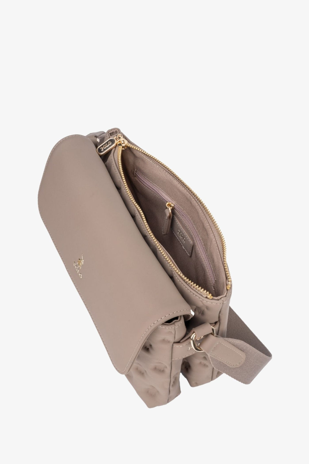 Luna Flapover Multi Sling Bag - Mushroom