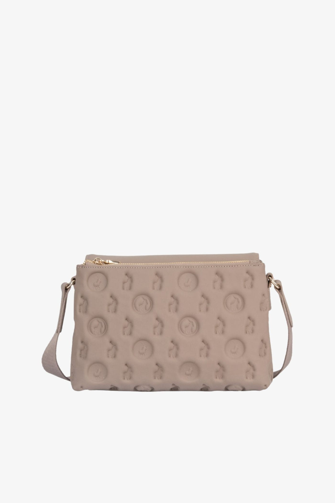 Luna Flapover Multi Sling Bag - Mushroom
