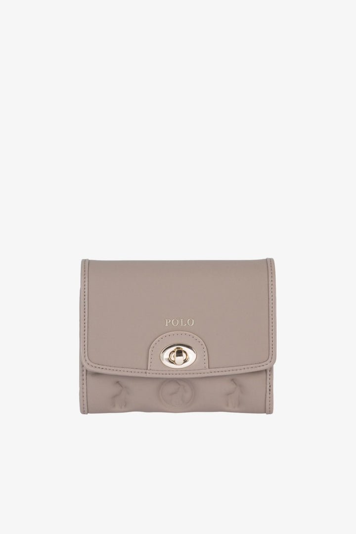 Luna Medium Trifold Purse - Mushroom