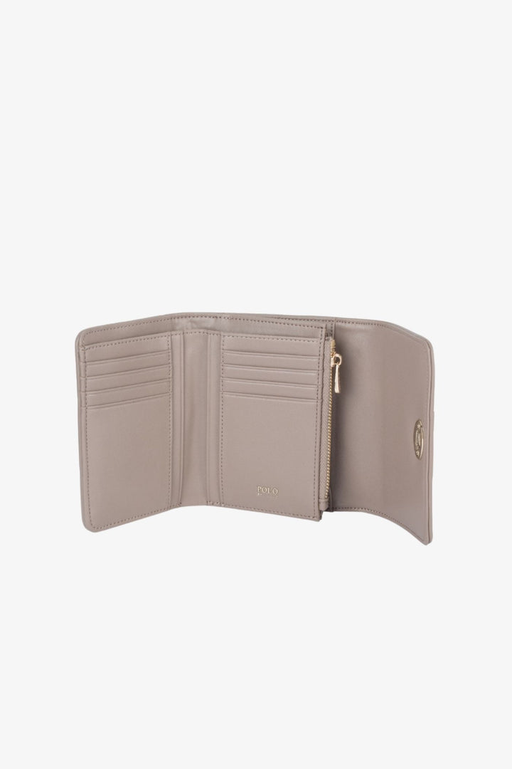 Luna Medium Trifold Purse - Mushroom