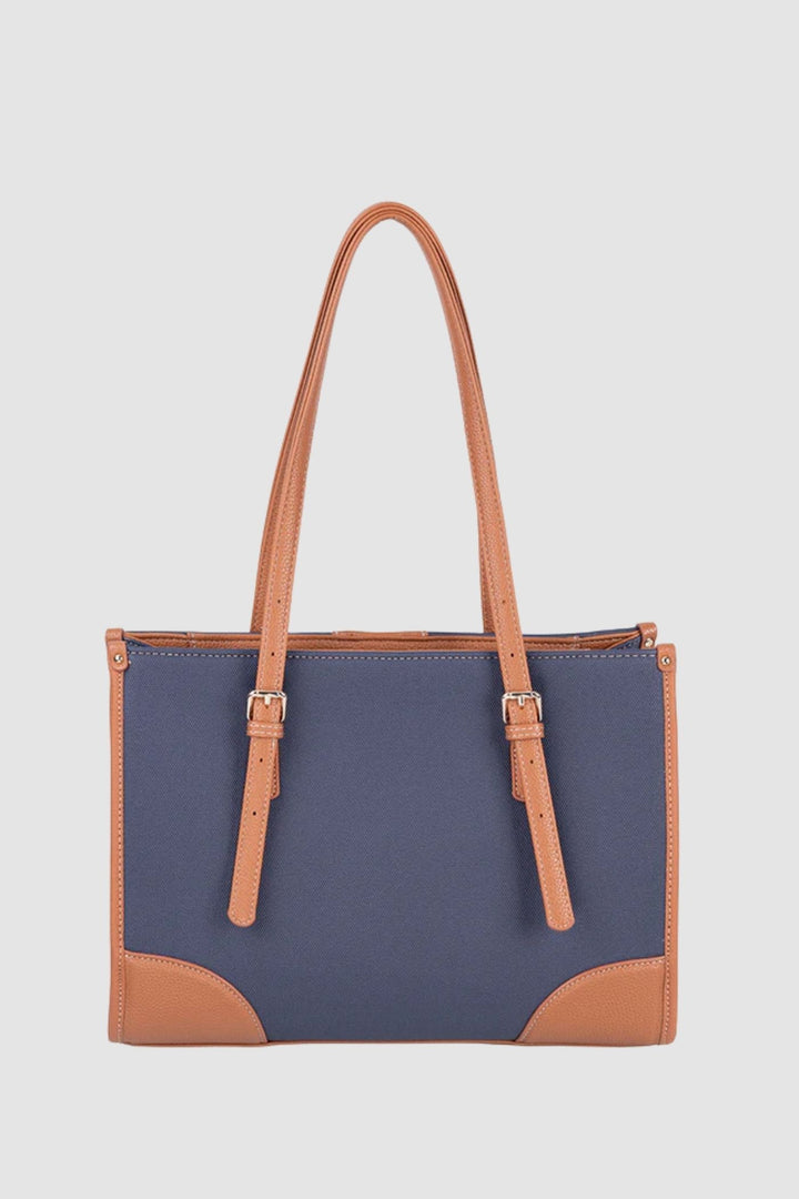 Cabana Book Tote Bag - Blue