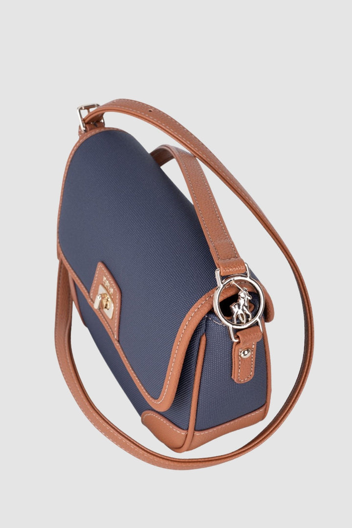 Cabana Flapover Sling Bag - Blue
