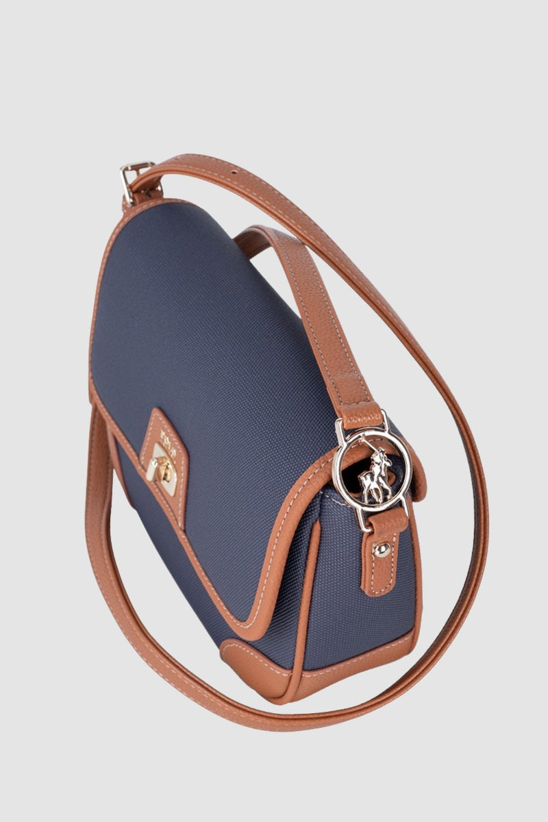 Cabana Flapover Sling Bag - Blue