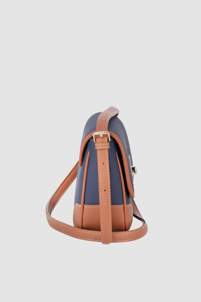 Cabana Flapover Sling Bag - Blue