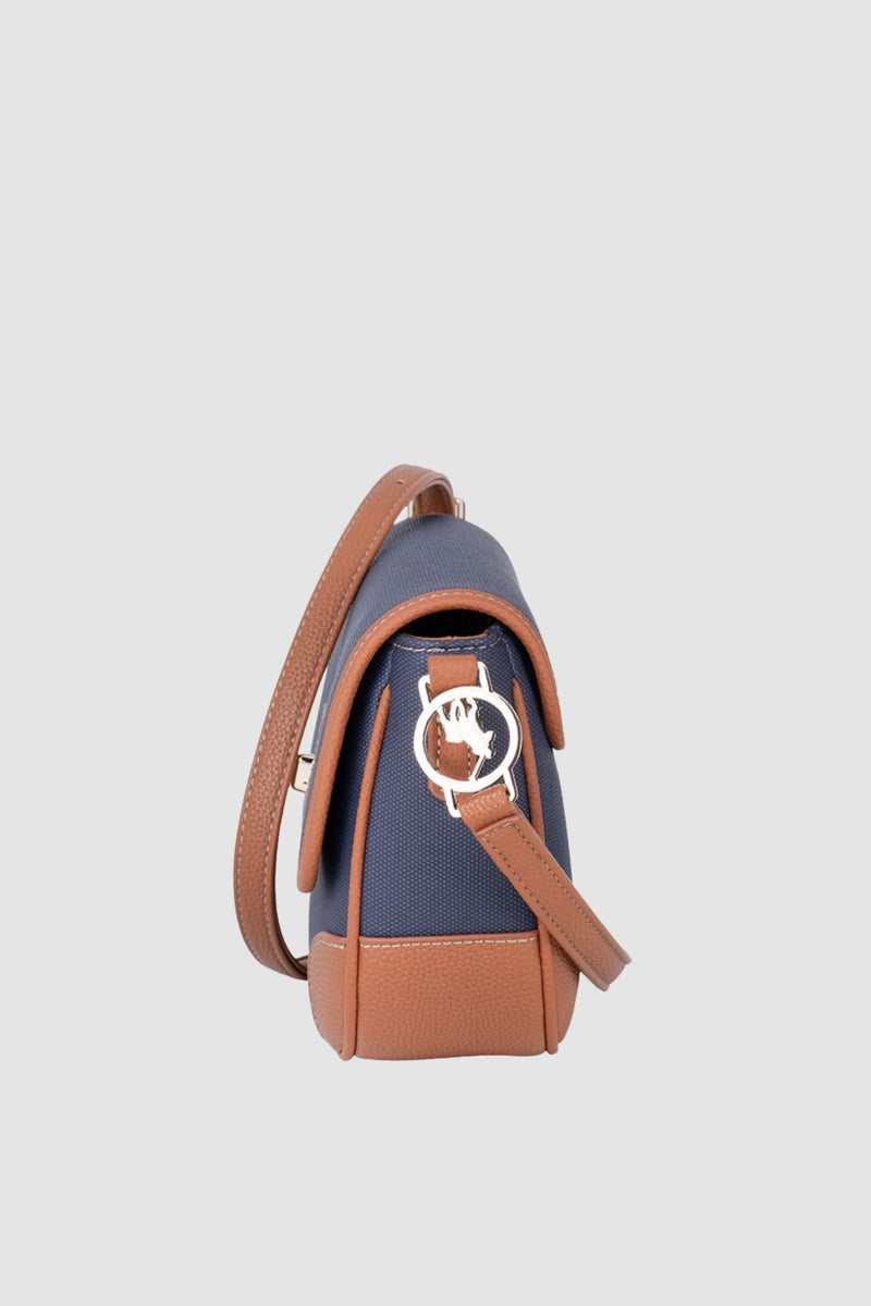 Cabana Flapover Sling Bag - Blue