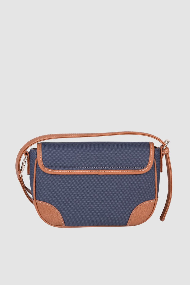 Cabana Flapover Sling Bag - Blue