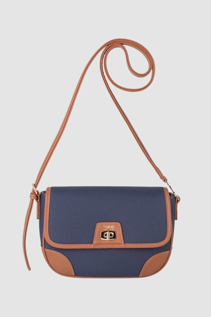 Cabana Flapover Sling Bag - Blue
