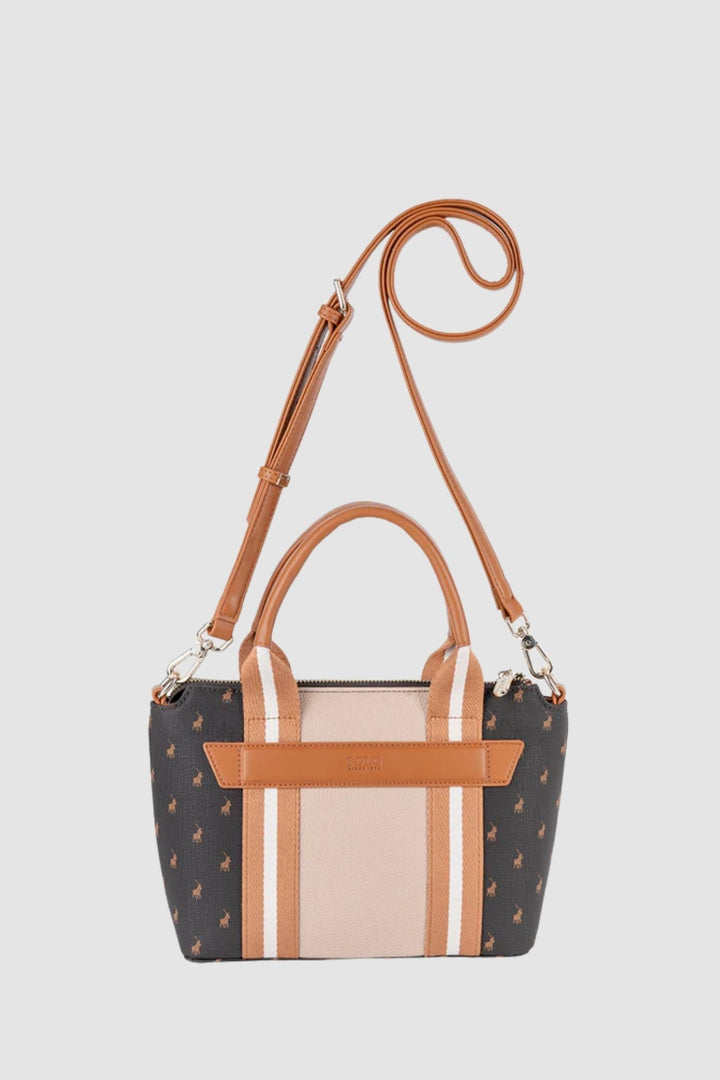 Isla Small Shopper Sling Bag - Brown