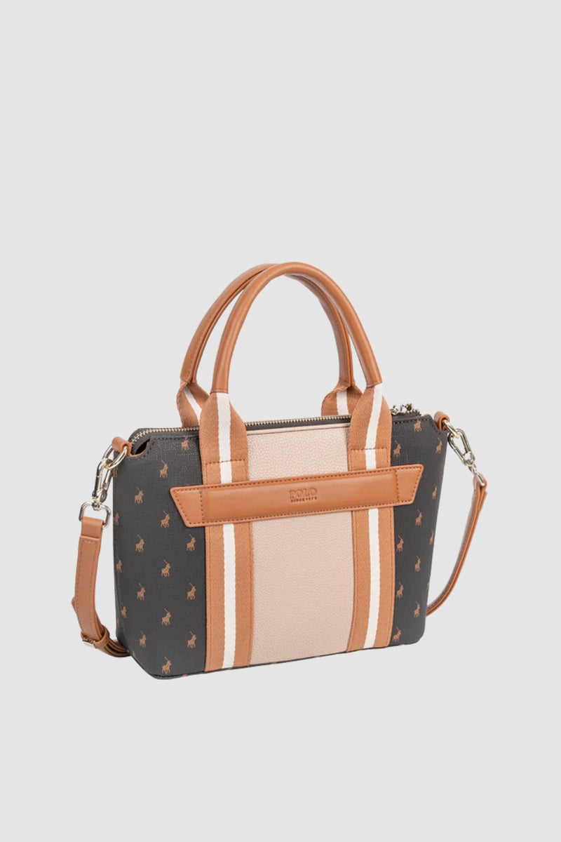 Isla Small Shopper Sling Bag - Brown