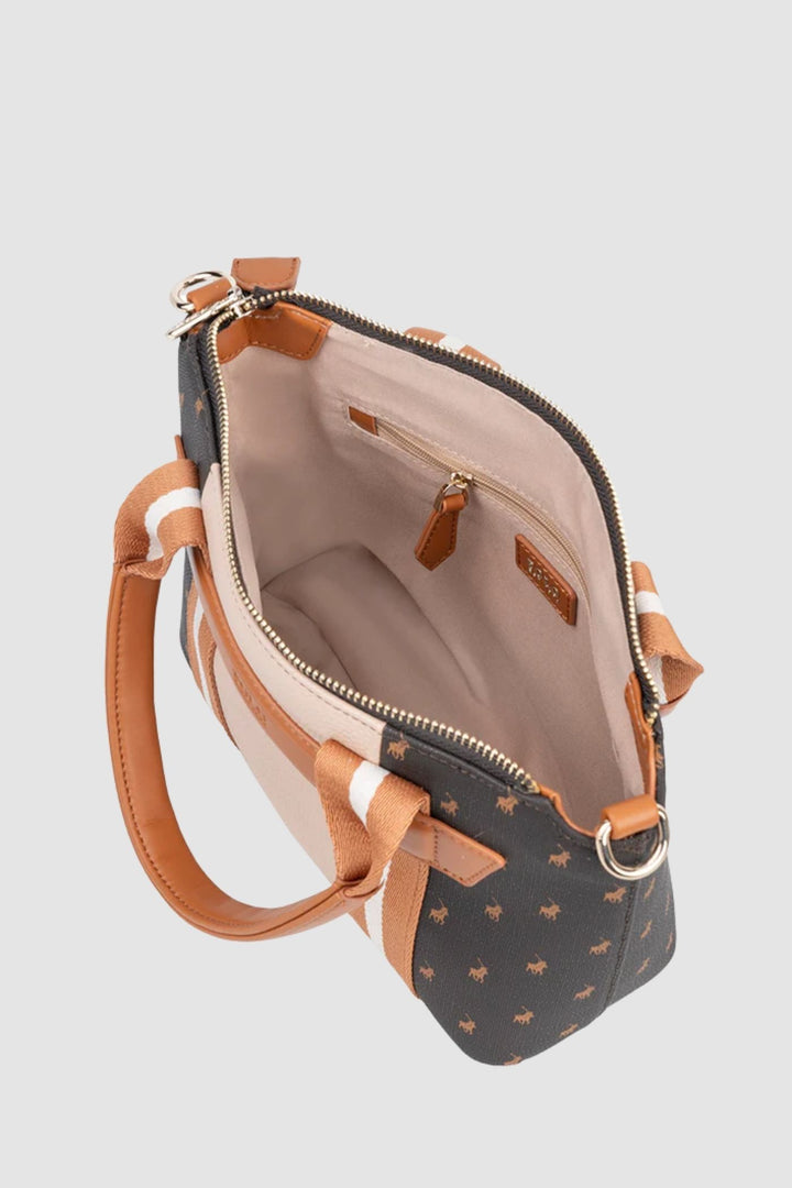 Isla Small Shopper Sling Bag - Brown
