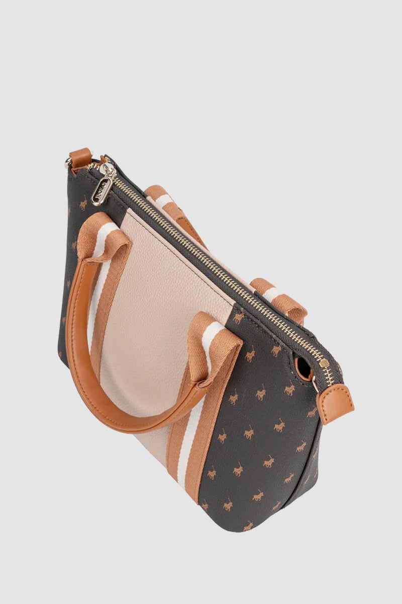 Isla Small Shopper Sling Bag - Brown