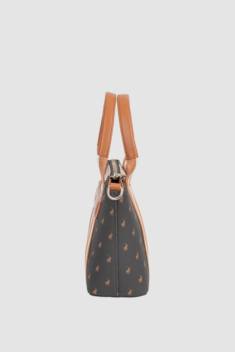 Isla Small Shopper Sling Bag - Brown