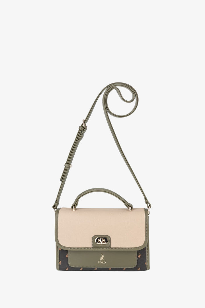 Palma Flapover Sling Bag - Olive