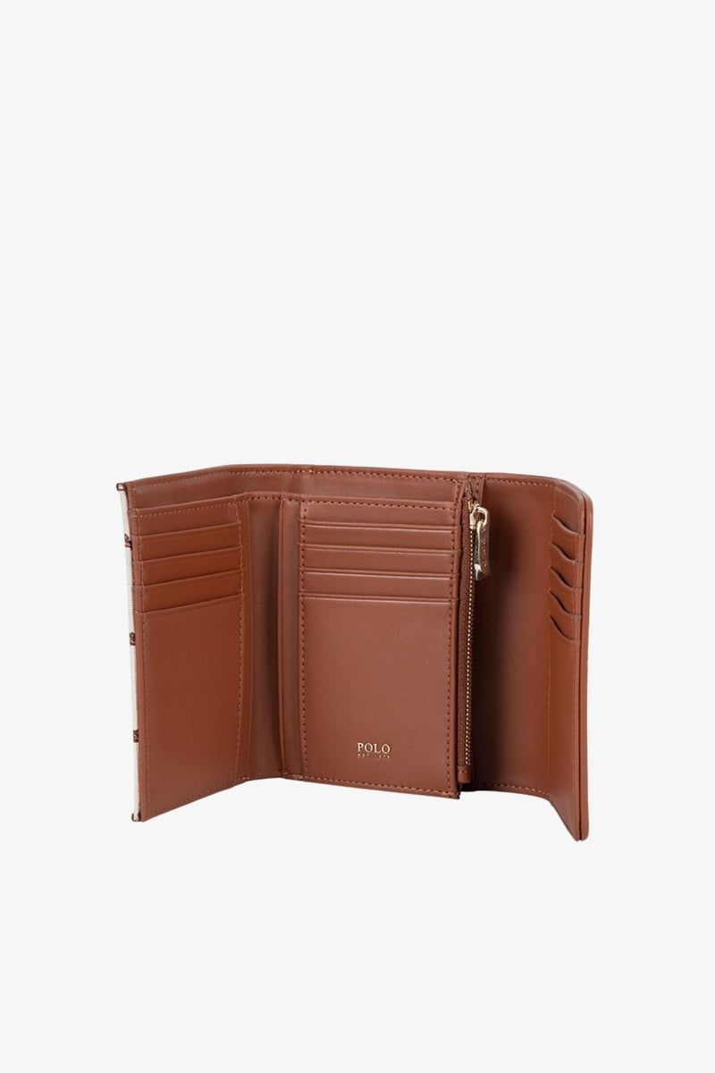 Palma Medium Trifold Purse - Maple
