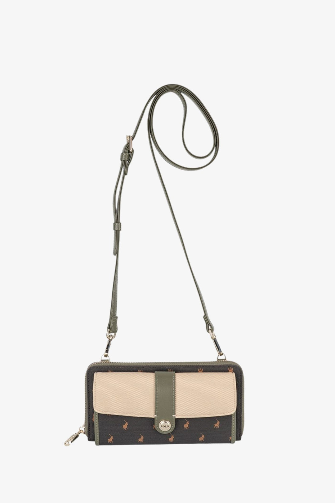 Palma Phone Sling Bag Purse - Olive
