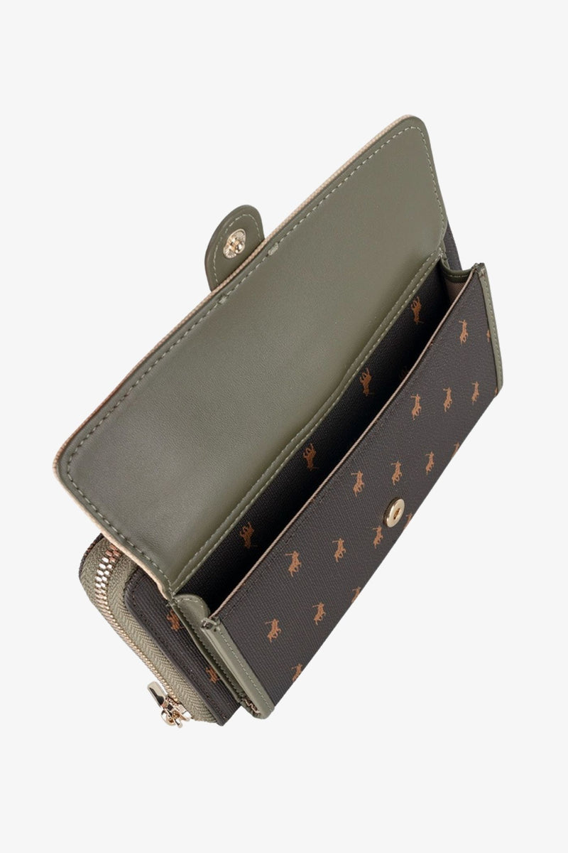 Palma Phone Sling Bag Purse - Olive
