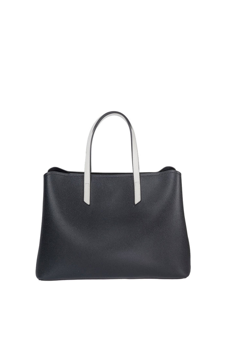 Amelia Shopper Bag - Black/White