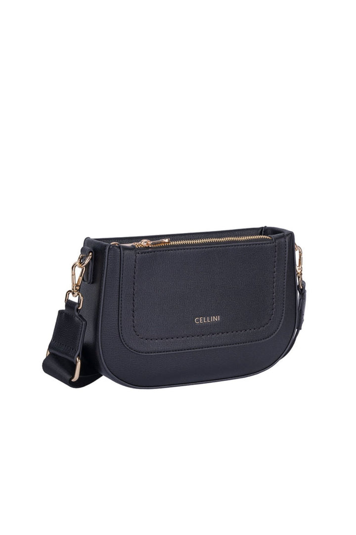 Ivy Crossbody Sling Bag - Black