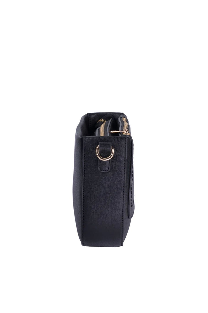 Ivy Crossbody Sling Bag - Black