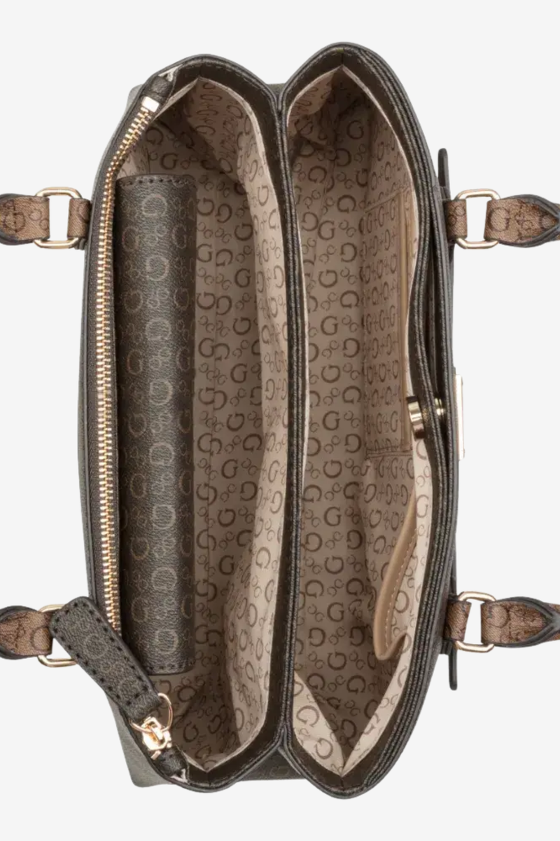 Aria Satchel Bag - Natural