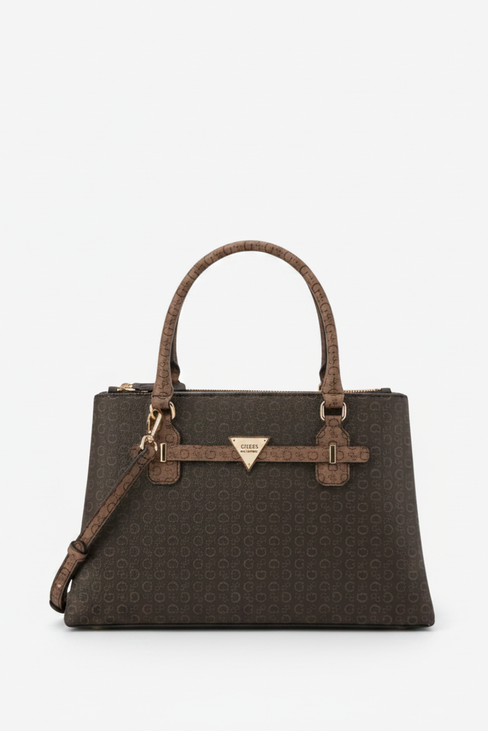 Aria Satchel Bag - Natural