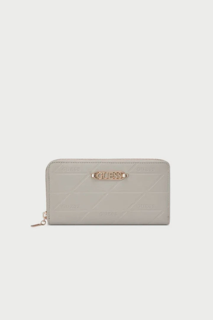 Celestia Medium Zip Around Purse - Stone