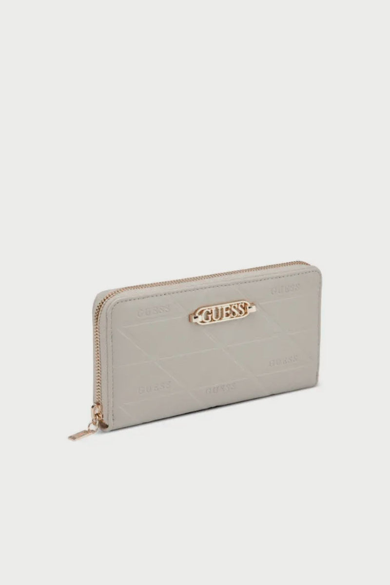 Celestia Medium Zip Around Purse - Stone