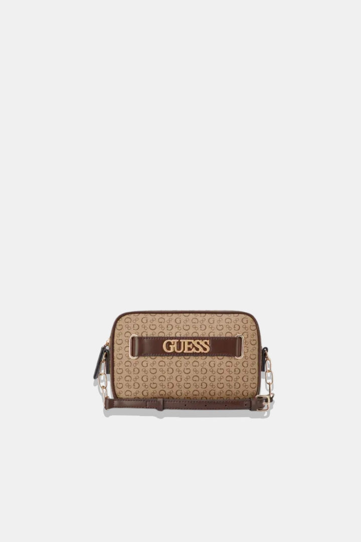 Danica Mini Crossbody Top Zip Bag - Dark Brown