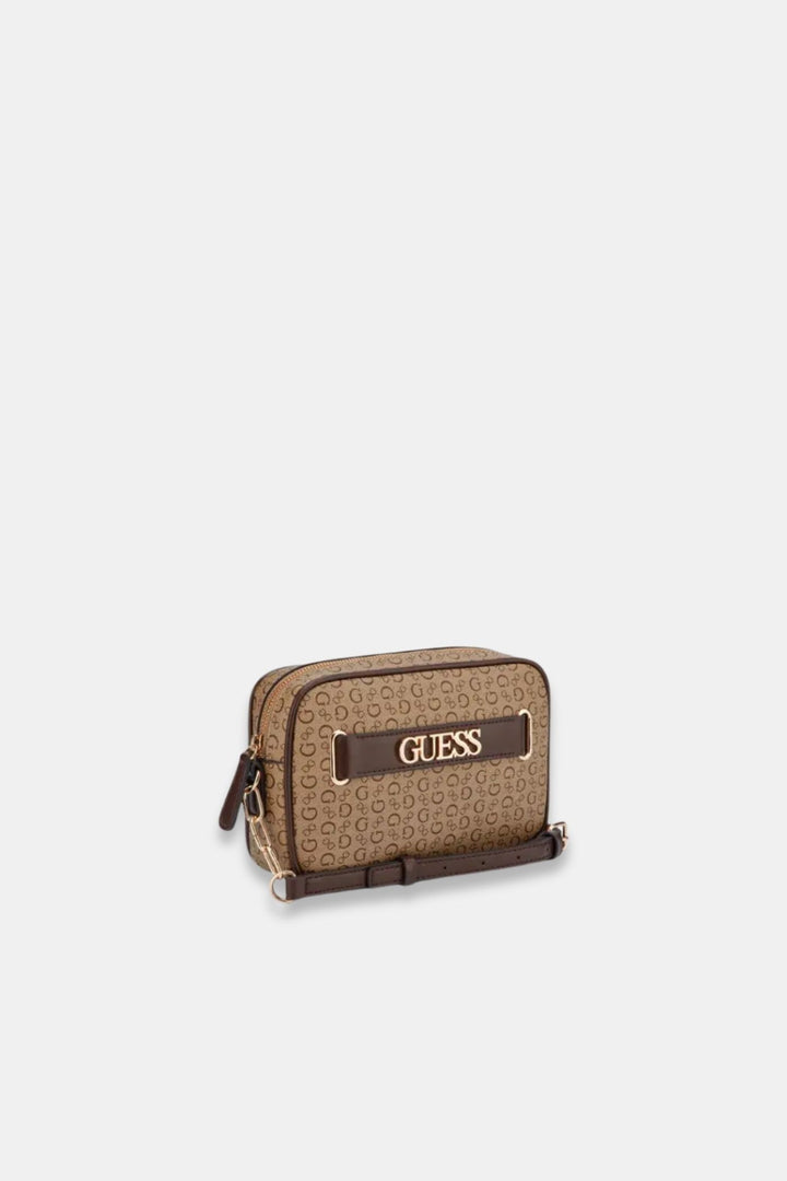 Danica Mini Crossbody Top Zip Bag - Dark Brown
