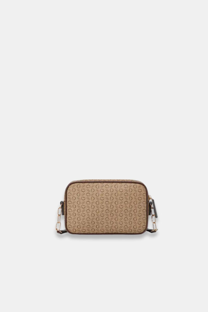 Danica Mini Crossbody Top Zip Bag - Dark Brown
