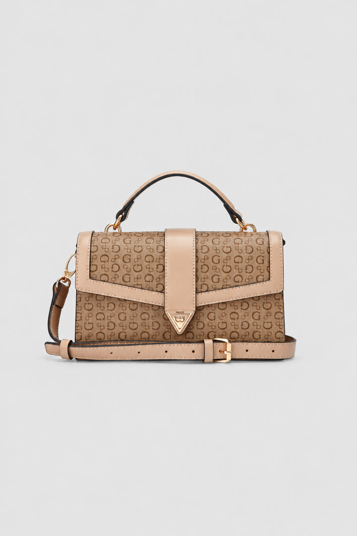 Rosetta Top Handle Bag - Stone
