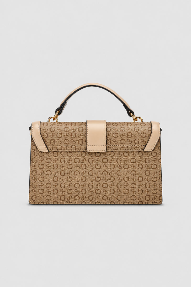 Rosetta Top Handle Bag - Stone