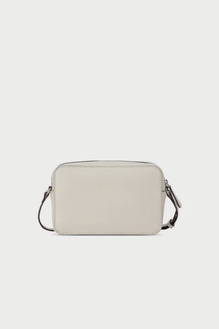 Lisa Mini Double Zip Crossbody Bag - Stone