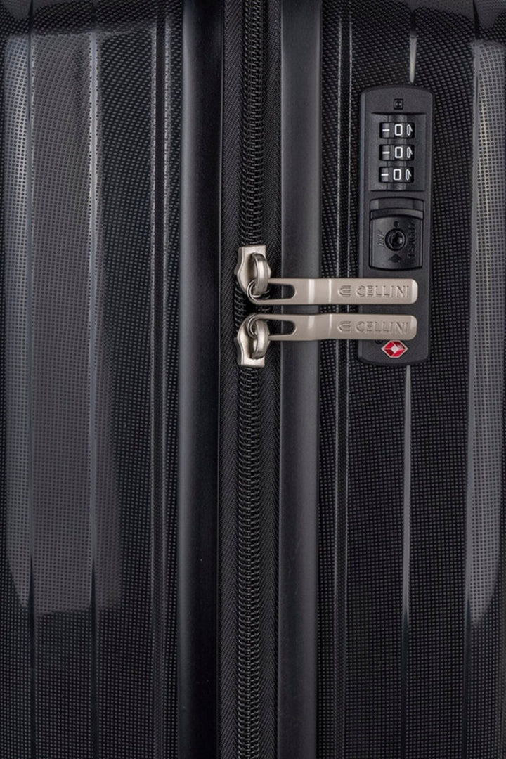 3 Piece Luggage Set - Black