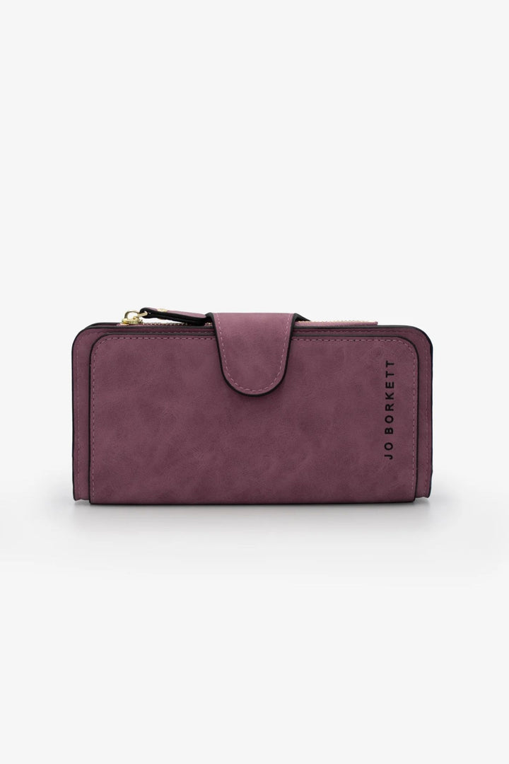 Large Bi Fold Wallet - Plum