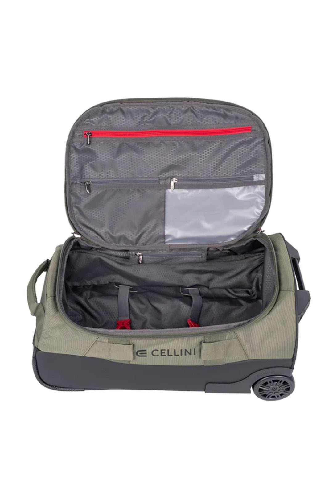 Venture Carry On Trolley Duffle - Fatigue Green
