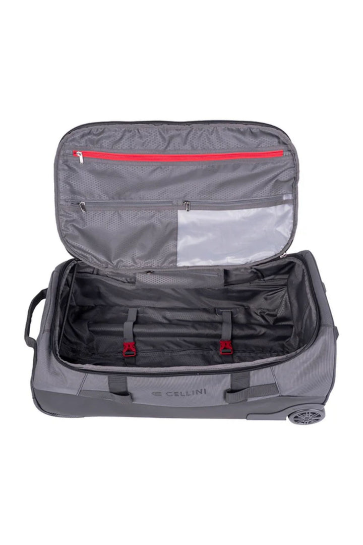 Venture Carry On Trolley Duffle - Grey