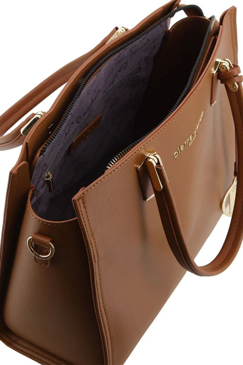 Valeria Structured Bag - Brown